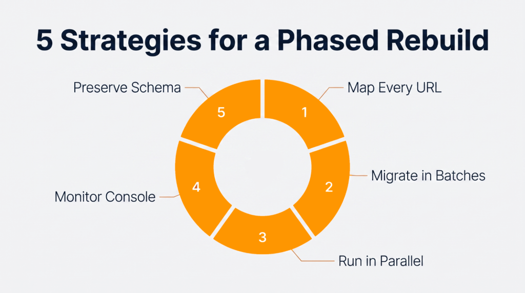 How to Execute Your Rebuild Decision Without Losing Traffic: 5 Key Strategies