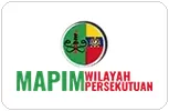 mapim MAPIM Wilayah Persekutuan logo with a circular green-yellow-red emblem and the words MAPIM WILAYAH PERSEKUTUAN.