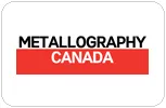 metallography_canada_framed_v2 Metallography Canada logo: 'METALLOGRAPHY' in black above a red bar with 'CANADA' in white text.