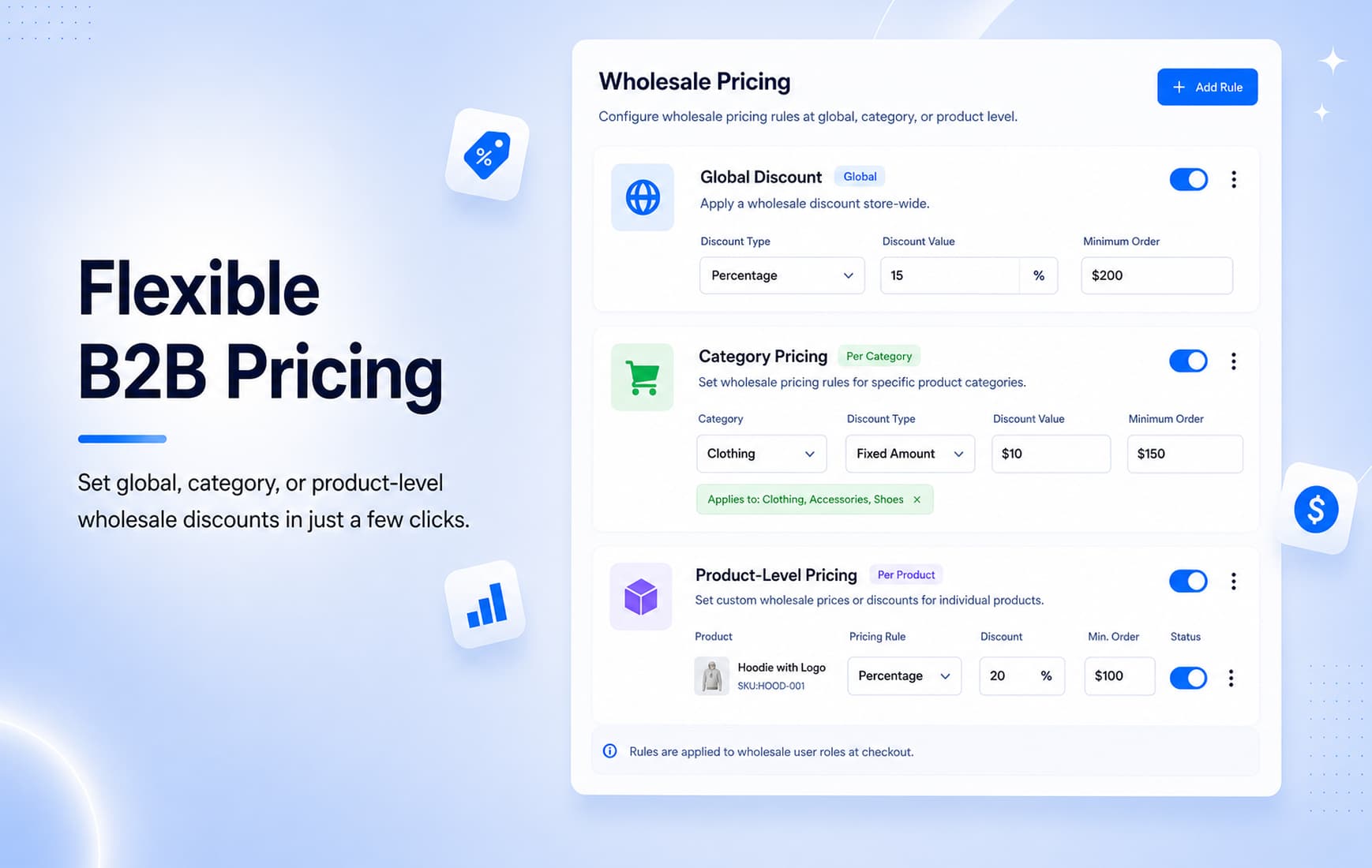 Flexible WooCommerce B2B Pricing Options