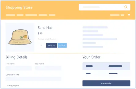 One-Page Checkout for Quick Transactions
