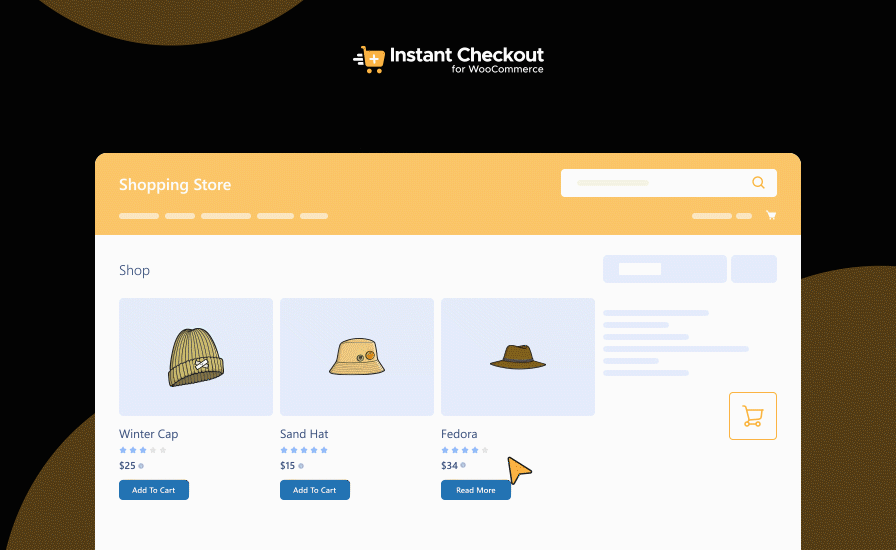 Instant Cart with Flexible Layouts
