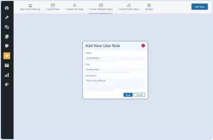Role-Based Access with Custom User Roles