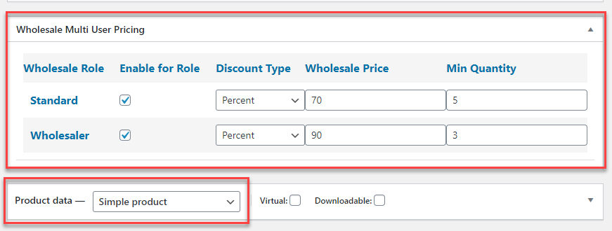 product pricing 