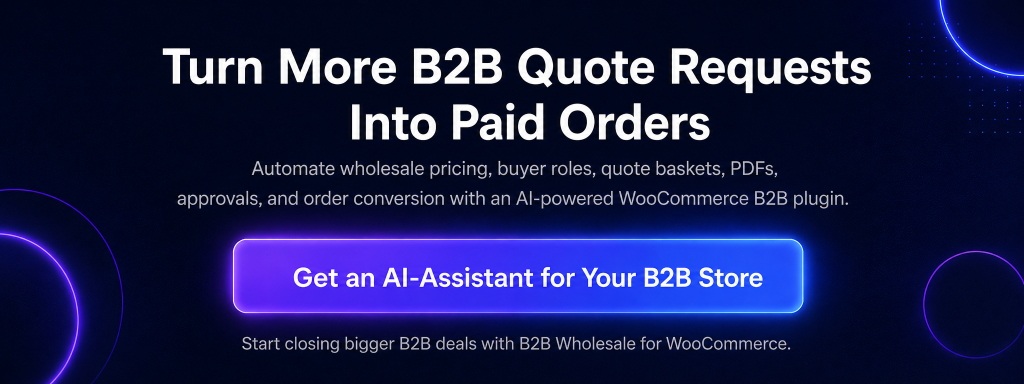 B2B Quote Request 