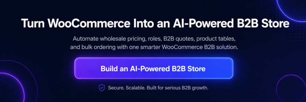 AI-Powered B2B Store