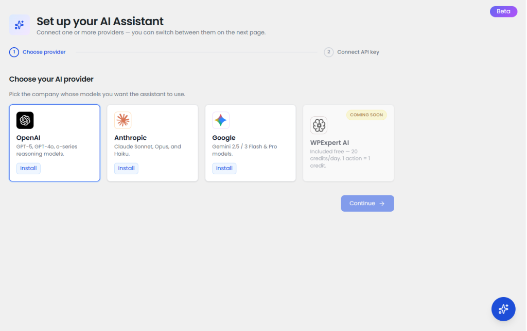 Set Up AI Assistant