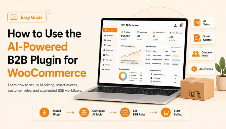 How to Use an AI Assistant to Manage Your WooCommerce B2B Store Faster