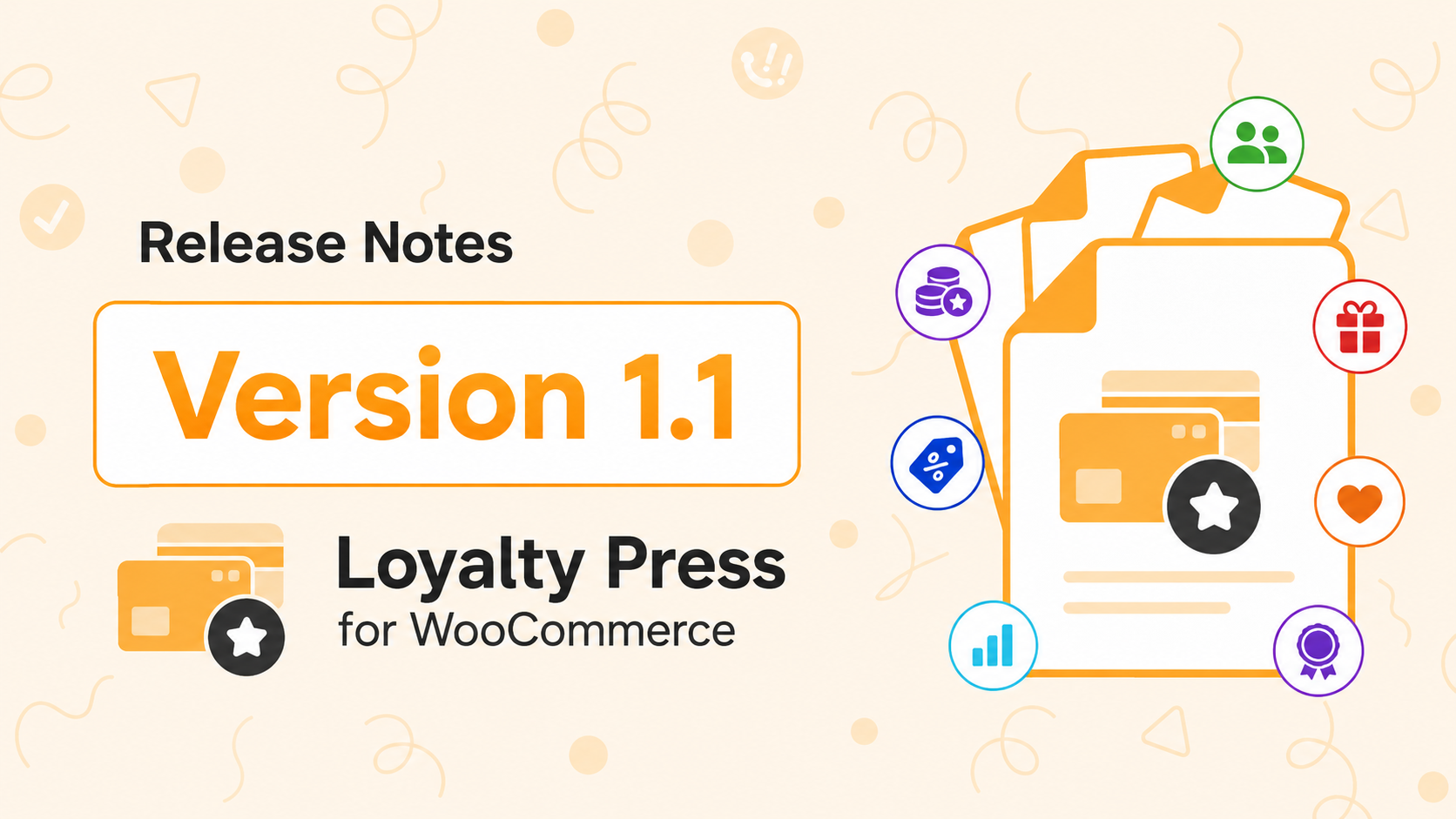 Loyalty Press version 1.1 release banner
