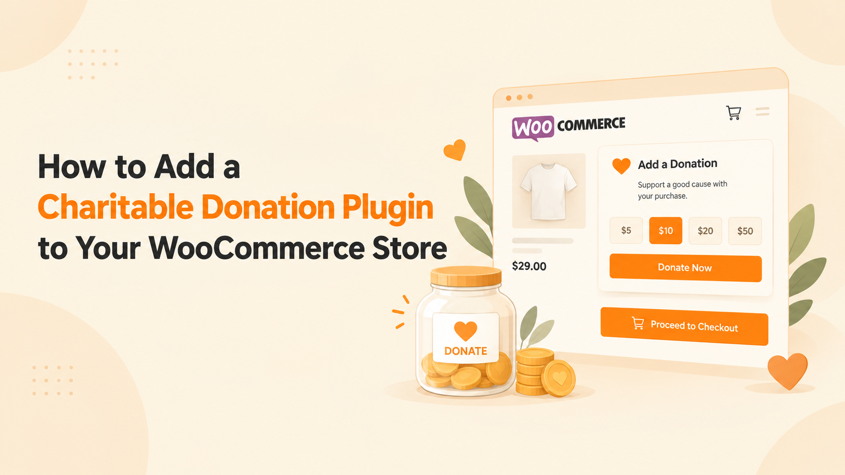 Add Charitable Donation Plugin to you WooCommerce Store